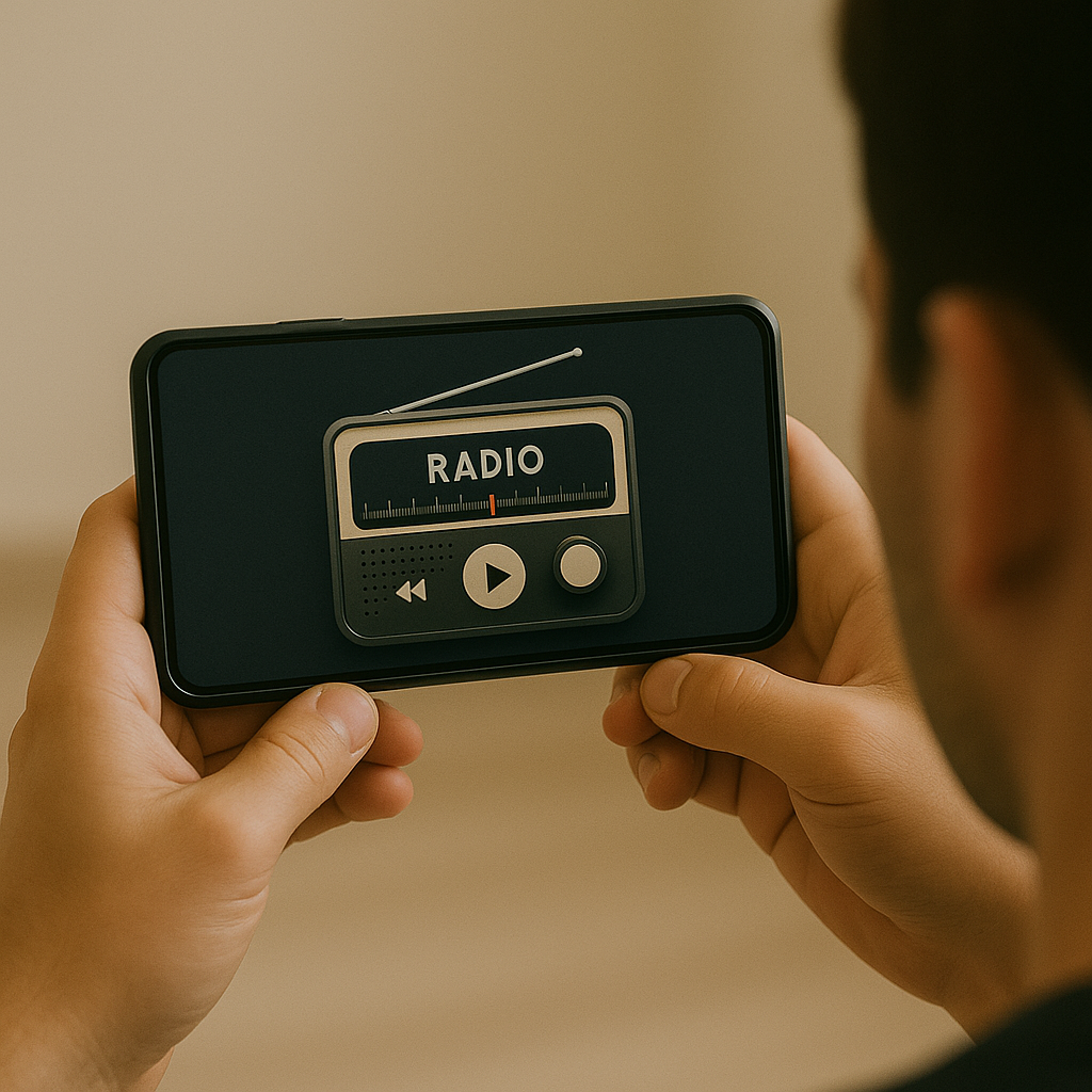 실시간 라디오 어플